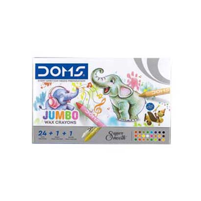 DOMS JUMBO CRAYONS 24 3469