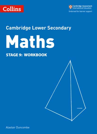 LOWER SECONDARY MATHS WORKBOOK STAGE 9-ALASTAIR