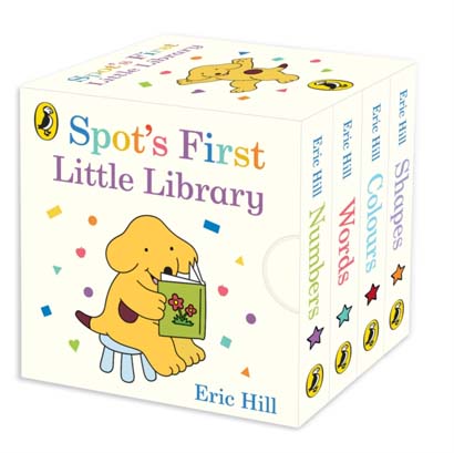 SPOTS FIRST LITTLE LIBRARY-ERIC HILL