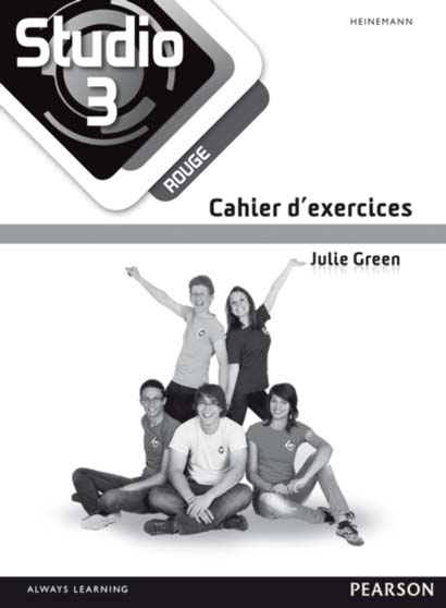 STUDIO 3 ROUGE WORKBOOK PACK OF 8 11 14 FRENCH-JUL