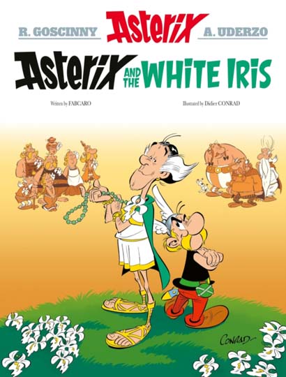ASTERIX ASTERIX AND THE WHITE IRIS  ALBUM 40-FABCA
