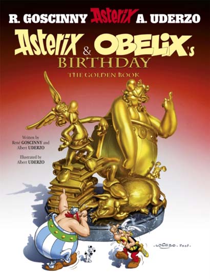 ASTERIX AND OBELIXS BIRTHDAY THE GOLDEN BOOK - GOS