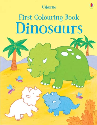 FIRST COLOURING BOOK DINOSAURS-SAM