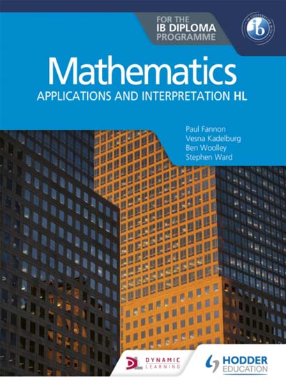 MATHEMATICS FOR THE IB DIPLOMA APPLICATIONS AND IN