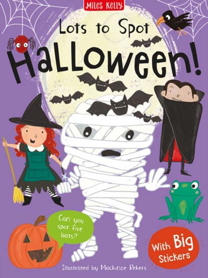 LOTS TO SPOT HALLOWEEN! STICKER BOOK