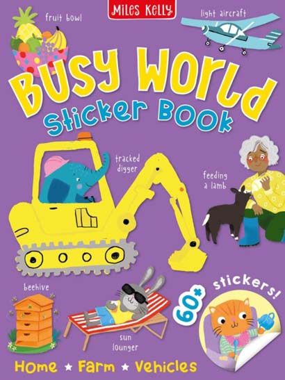 BUSY WORLD STICKER BOOK