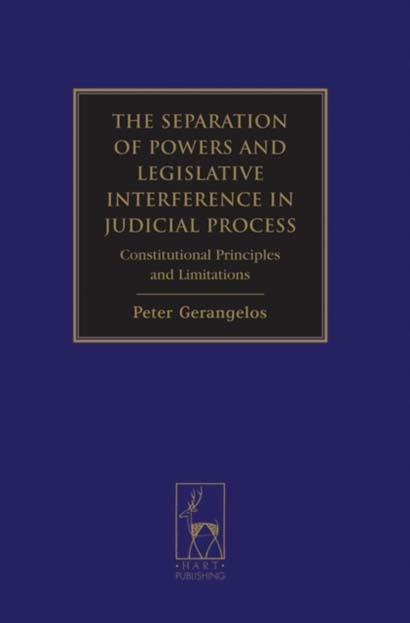 THE SEPARATION OF POWERS AND LEGISLATIVE INTERFE -