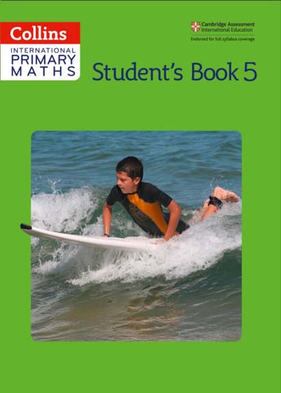 COLLINS INTERNATIONAL PRIMARY MATHS STUDENTS BOOK 5