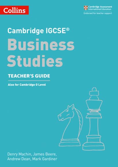 IGCSE BUSINESS STUDIES TEACHERS GUIDE