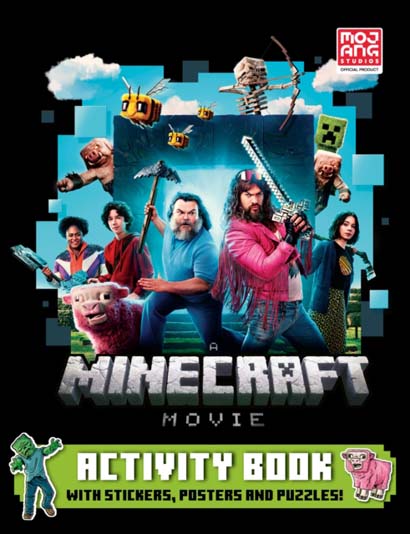 A MINECRAFT MOVIE ACTIVITY BOOK- MOJANG AB