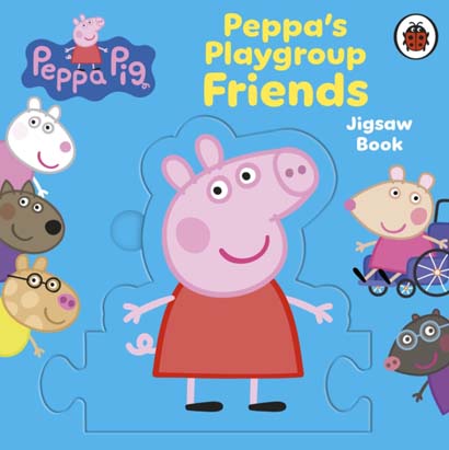 PEPPA PIG PEPPAS PLAYGROUP FRIENDS JIGSAW BOOK - PEPPA PIG