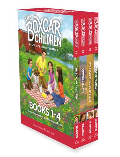 THE BOXCAR CHILDREN MYSTERIES BOXED SET #1-4