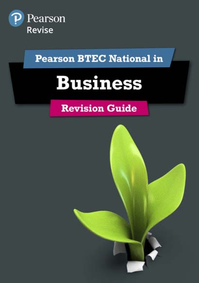 PEARSON REVISE BTEC NATIONAL BUSINESS REVISION GUIDE - DIANE SUTHERLAND