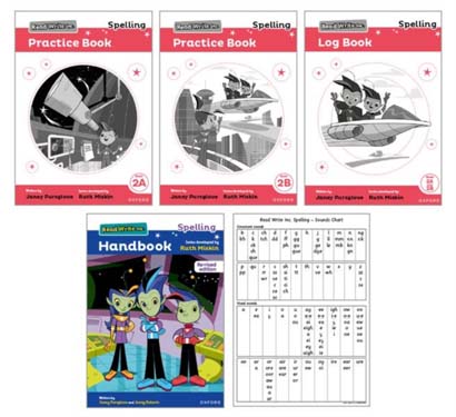 READ WRITE INC SPELLING YEAR 2 REVISED EDITION EASY BUY PACK - ROBERTS