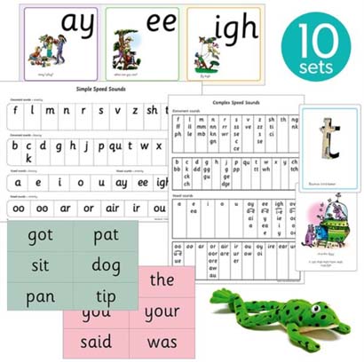 READ WRITE INC PHONICS TEACHERS KIT SUPER EASY BUY PACK 2023 - MISKIN