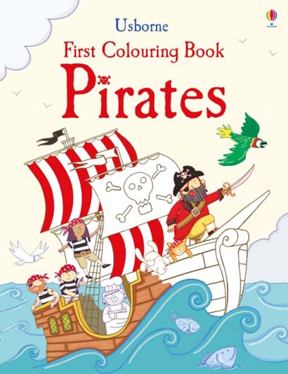 FIRST COLOURING BOOK PIRATES