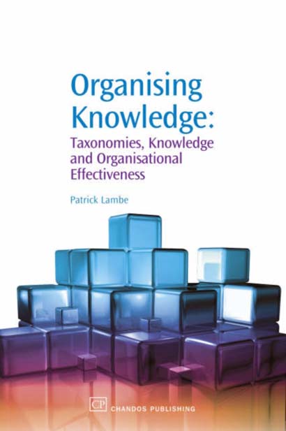 ORGANISING KNOWLEDGE TAXONOMIES