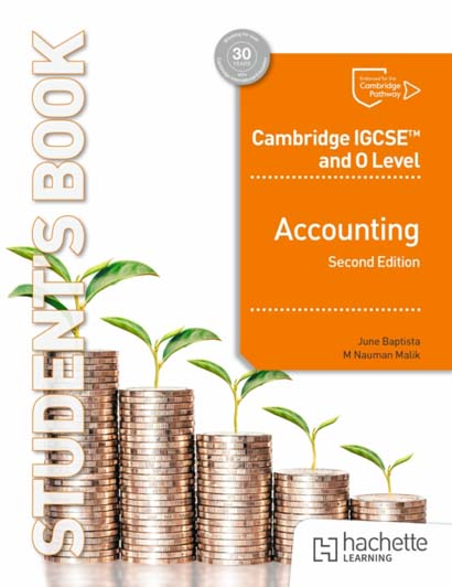 CAMBRIDGE IGCSE AND O LEVEL ACCOUNTING SECOND EDITION - JUNE BAPTISTA