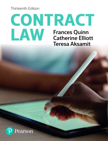 CONTRACT LAW  - CATHERINE ELLIOTT