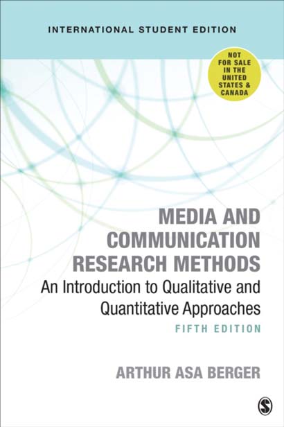 MEDIA AND COMMUNICATION RESEARCH METHODS - ARTHUR A BERGER