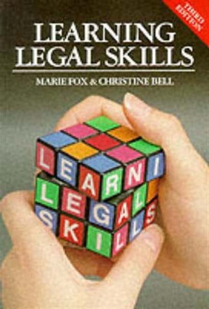LEARNING LEGAL SKILLS - MARIE FOX