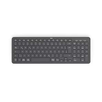 HAMA WIRELESS MULTI-DEVICE KEYBOARD WITH MEDIA KEYS AND AI ASSIST (182641)