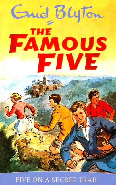 THE FAMOUS FIVE ON A SECRET TRAIL