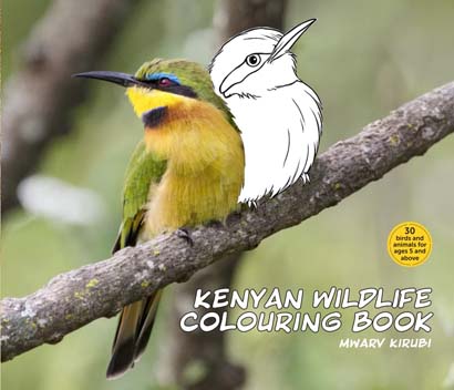 KENYAN WILDLIFE COLOURING BOOK