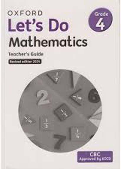 LET's DO MATHEMATICS TEACHERS GUIDE GRADE 4 CBC