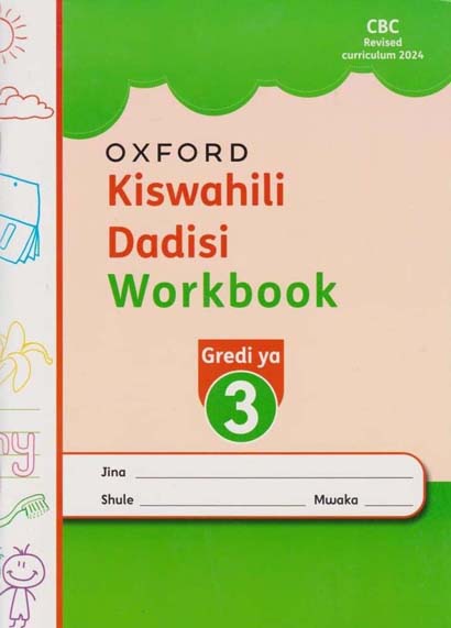 KISWAHILI DADISI WORKBOOK G3 2024 ED