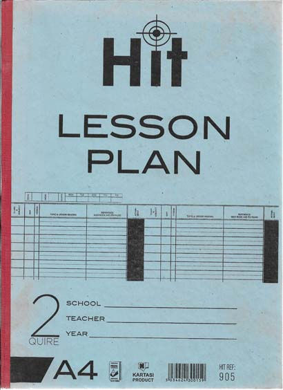 LESSON PLAN A4 2QR REF 905