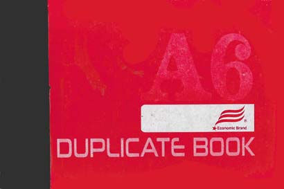 ECONOMIC DUPLICATE NOTE A6
