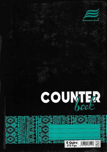ECONOMIC COUNTER BOOK 6QUIRE