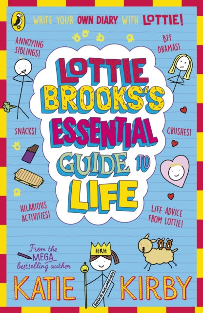 LOTTIE BROOKS ESSENTIAL GUIDE TO LIFE  WRITE YOUR OWN DIARY - KATIE KIRBY