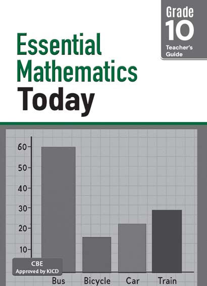 Oxford Essenial Mathematics Today Tg Grade 10
