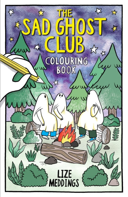 THE SAD GHOST CLUB COLOURING BOOK - LIZE MEDDINGS