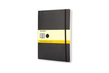 MOLESKINE CLASSIC SQUARED PAPER NOTEBOOK BLACK