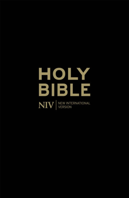 NIV POPULAR CROSS REFERENCE BLACK LEATHER BIBLE - NEW INTERNATIONAL VERSION
