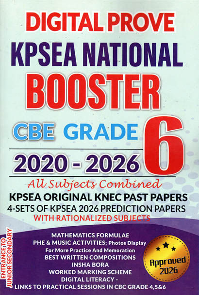 Digital Prove Kpsea National Booster Grade 6