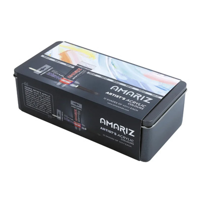 Amariz Artists Acrylic Tubes 12s 40ml A112040012