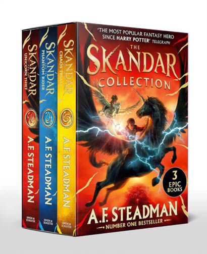 The Skandar Collection Books 1 - 3 Boxed Set - A F Steadman