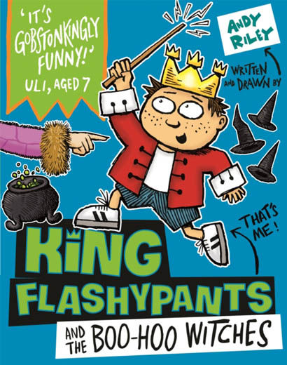 King Flashypants And The Boo-Hoo Witches Book 4 - Andy Riley