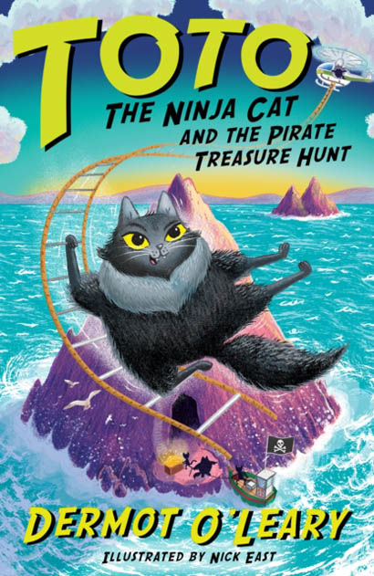 Toto The Ninja Cat And The Pirate Treasure Hunt Book 6 - Dermot O’Leary