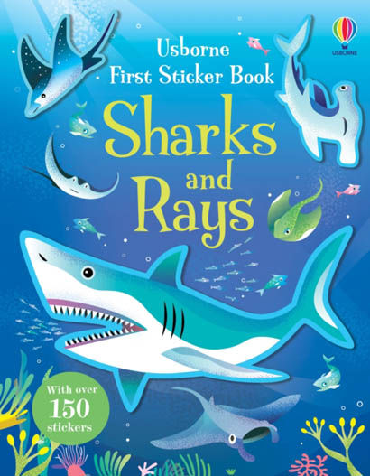 First Sticker Book Sharks And Rays - Jane Bingham