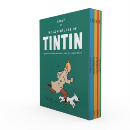 The Adventures Of Tintin Paperback Collection 8 Book Box Set - Herge