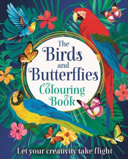 The Birds And Butterflies Colouring Book - Tansy Willow