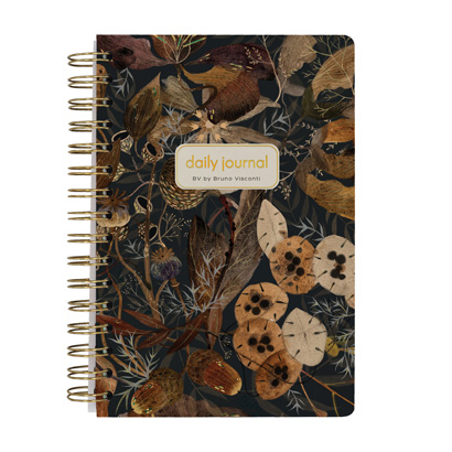 Bruno Visconti Undated Diary Golden Crest A5 3-70113