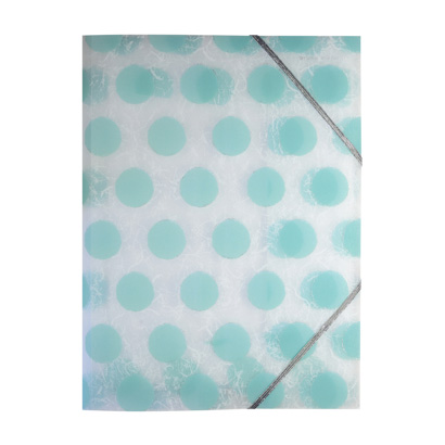 Bruno Visconti File With Elastic Band Polka Dots A4 14-033/07