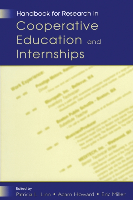Handbook For Research In Cooperative Education And Internships