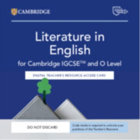 Cambridge And O Level Literature In English Digital Teachers Resource - Mark Beales